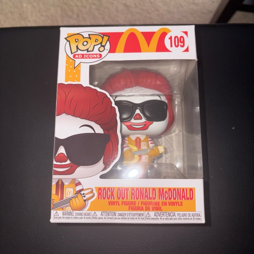 Funko Pop! Rock Out Ronald McDonald #109 Vinyl Figure